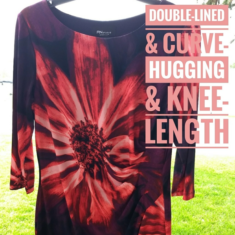 Spring/Summer, Knee length, curve hugging dress